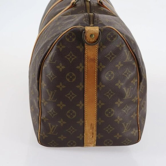 LOUIS VUITTON Monogram Keepall Bandouliere 50 Boston Bag - Picture 5 of 15